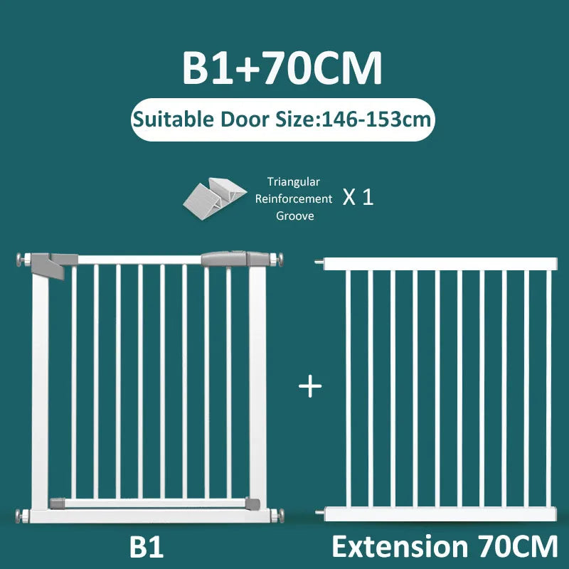 Baby Safety Gate for Stairs Balcony Grating for Babies Door Protector Child Safety Barrier Puppy Door Fence Kids Door Stopper