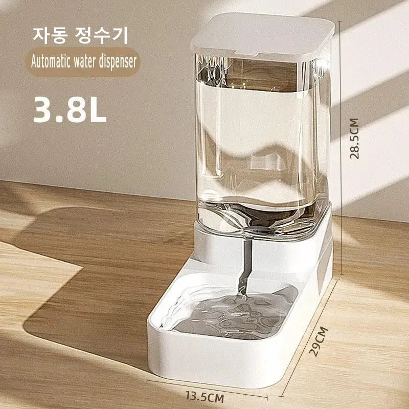 Pet Automatic Feeder Dog Feeding And Water Dog Accessories Cat Drinking Water Flowing Water Without Inserting Electric Kettle