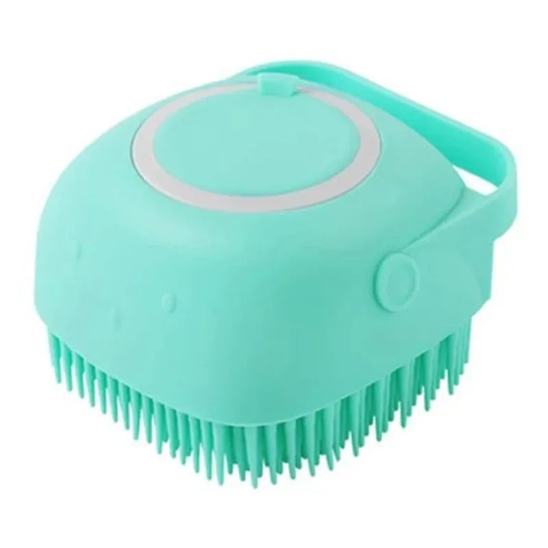 Bathroom Pet Dog Cat Puppy Bathing Brush Soft Silicone Massager Gloves Shower Gel Clean Tools Comb Cleaning Grooming Supplies