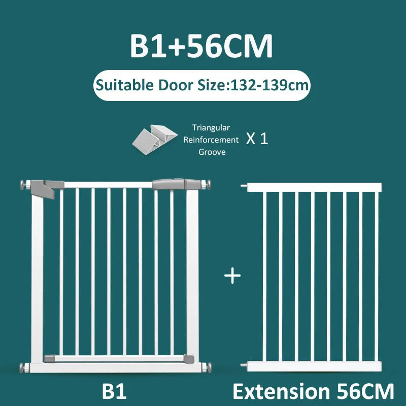 Baby Safety Gate for Stairs Balcony Grating for Babies Door Protector Child Safety Barrier Puppy Door Fence Kids Door Stopper