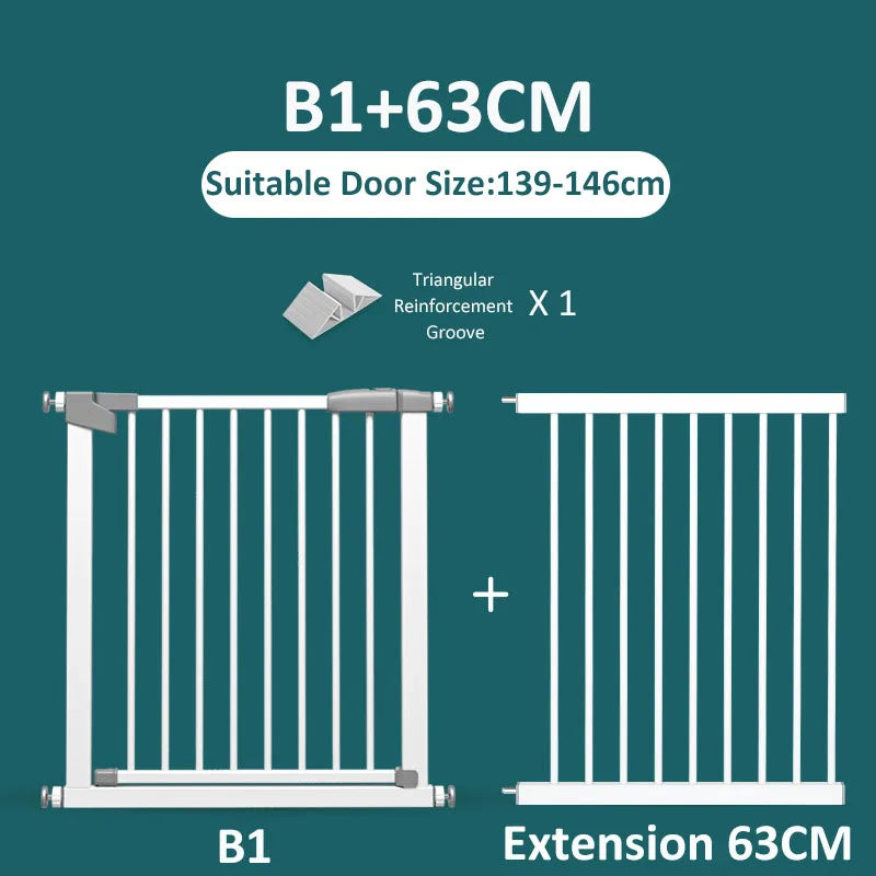 Baby Safety Gate for Stairs Balcony Grating for Babies Door Protector Child Safety Barrier Puppy Door Fence Kids Door Stopper