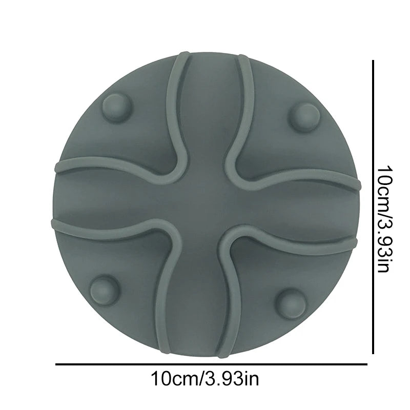 Dog Slow Feeder Insert Silicone Slow Feeders Bowl Insert With Suction Cup Healthy Round Anti-choking Thickened And Non-slip Mat