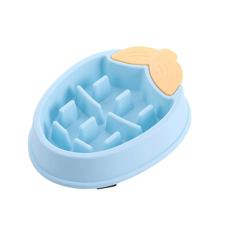 Pet Large Dog Feeding Bowls Eating Feeder Dish Prevent Obesity Pet Dogs Supplies Non-slip Slow Down Food Bowl Non-slip YJ036