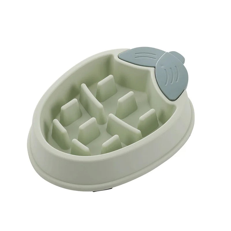 Pet Large Dog Feeding Bowls Eating Feeder Dish Prevent Obesity Pet Dogs Supplies Non-slip Slow Down Food Bowl Non-slip YJ036