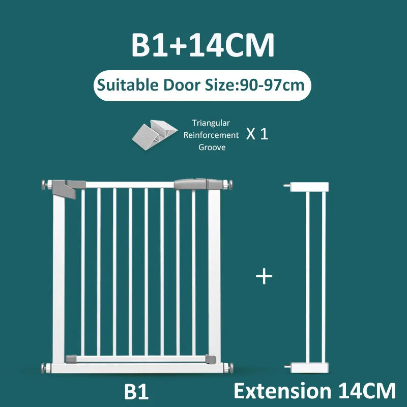 Baby Safety Gate for Stairs Balcony Grating for Babies Door Protector Child Safety Barrier Puppy Door Fence Kids Door Stopper