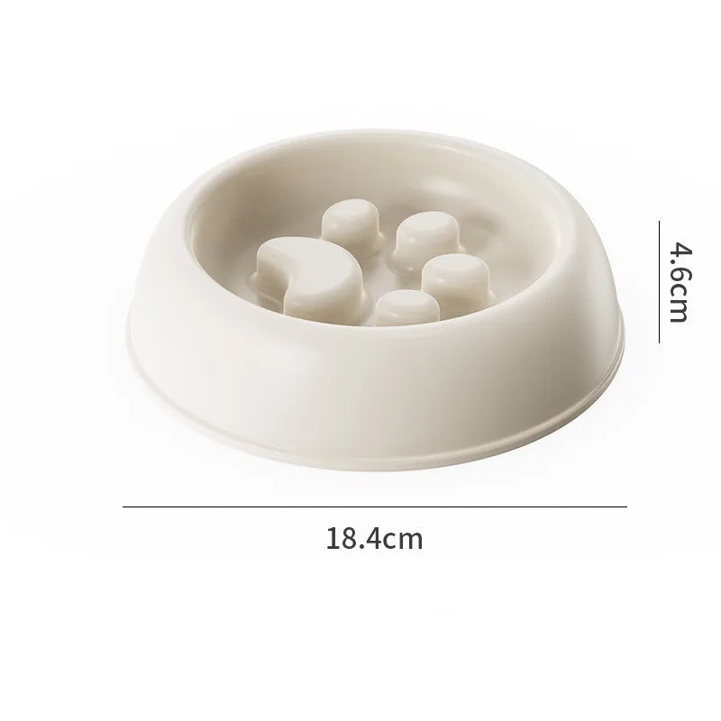 Pet Large Dog Feeding Bowls Eating Feeder Dish Prevent Obesity Pet Dogs Supplies Non-slip Slow Down Food Bowl Non-slip YJ036
