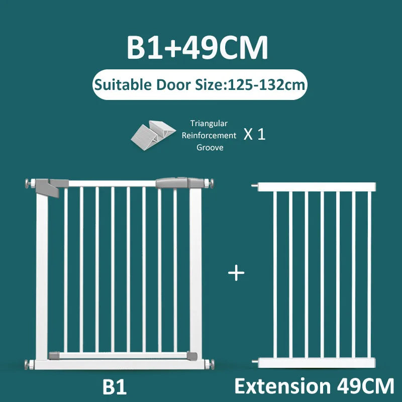 Baby Safety Gate for Stairs Balcony Grating for Babies Door Protector Child Safety Barrier Puppy Door Fence Kids Door Stopper