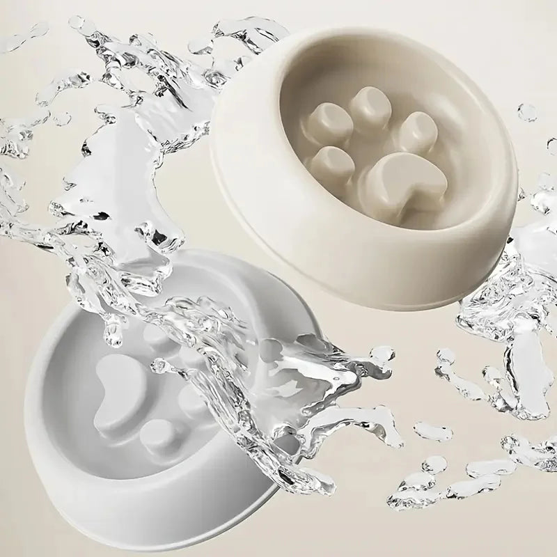 Pet Large Dog Feeding Bowls Eating Feeder Dish Prevent Obesity Pet Dogs Supplies Non-slip Slow Down Food Bowl Non-slip YJ036
