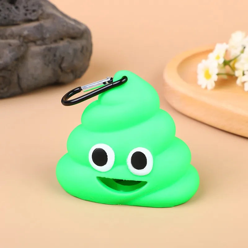 Outdoor Bulk Portable Custom Walking Pet Dog Shit Poop Trash Waste Bags Holder Dispenser Without Garbage Bags